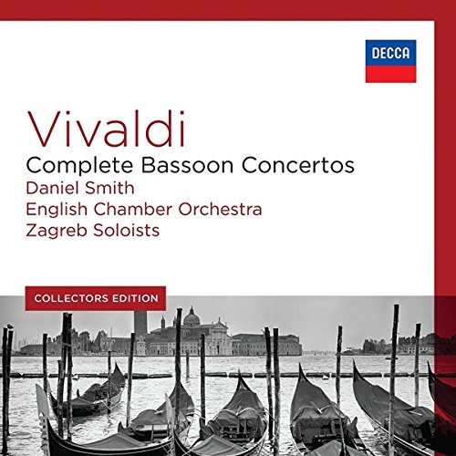 DANIEL SMITH, ZAGREB SOLOISTS, TONKO NINI?, ENGLISH CHAMBER ORCHESTRA, SIR PHILIP LEDGER-VIVALDI: COMPLETE BASSOON CONCERTOS