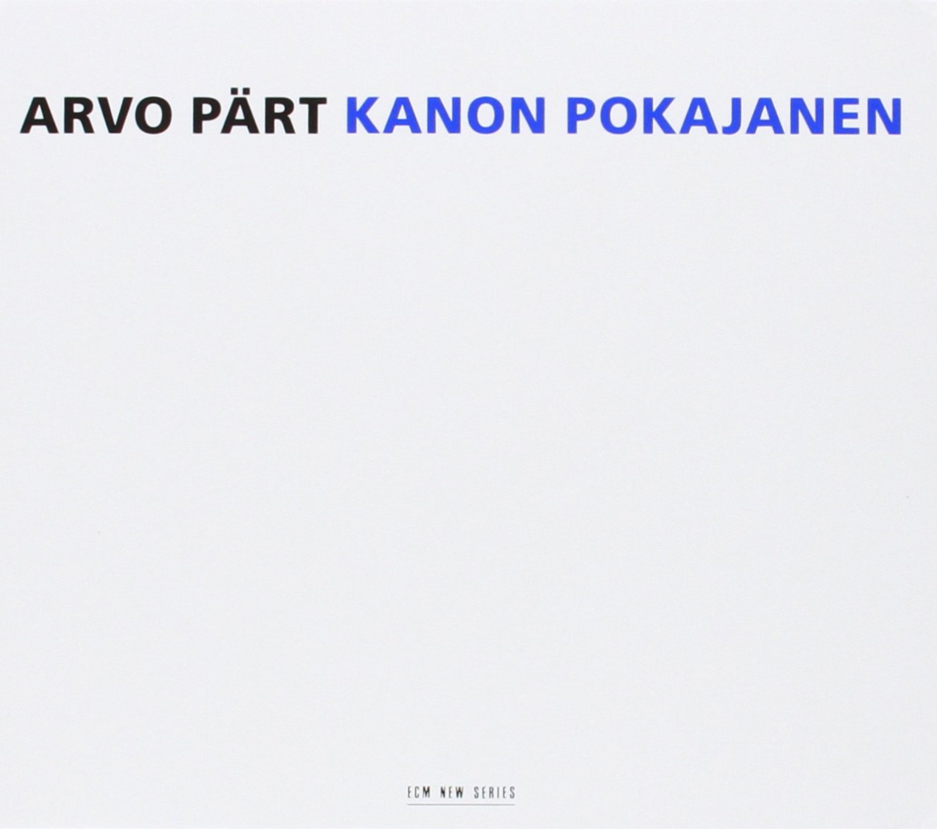 ARVO PÄRT-KANON POKAJANEN