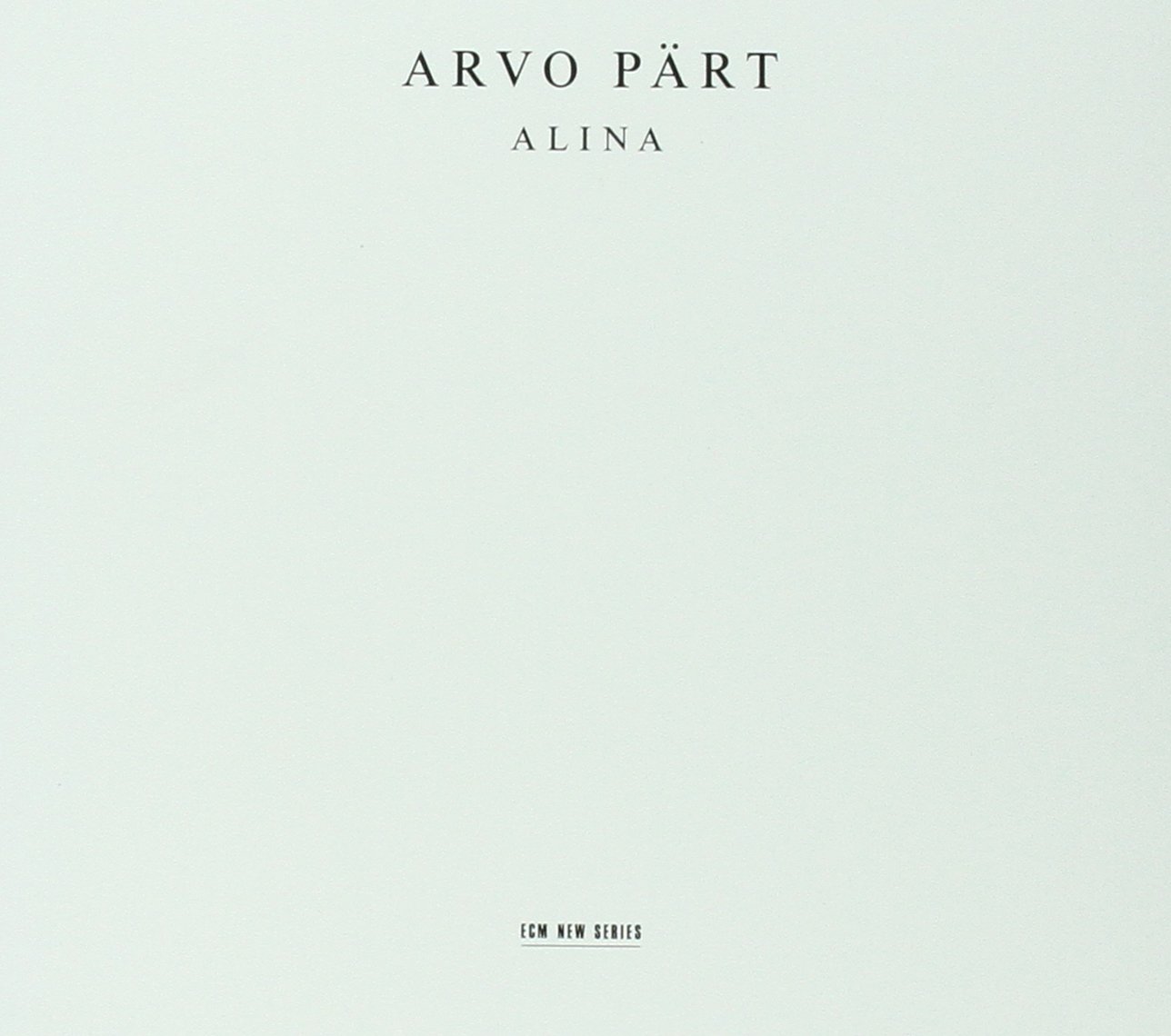 ARVO PÄRT-ALINA