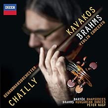 LEONIDAS KAVAKOS, GEWANDHAUSORCHESTER LEIPZIG, RICCARDO CHAILLY-BRAHMS: VIOLIN CONCERTO