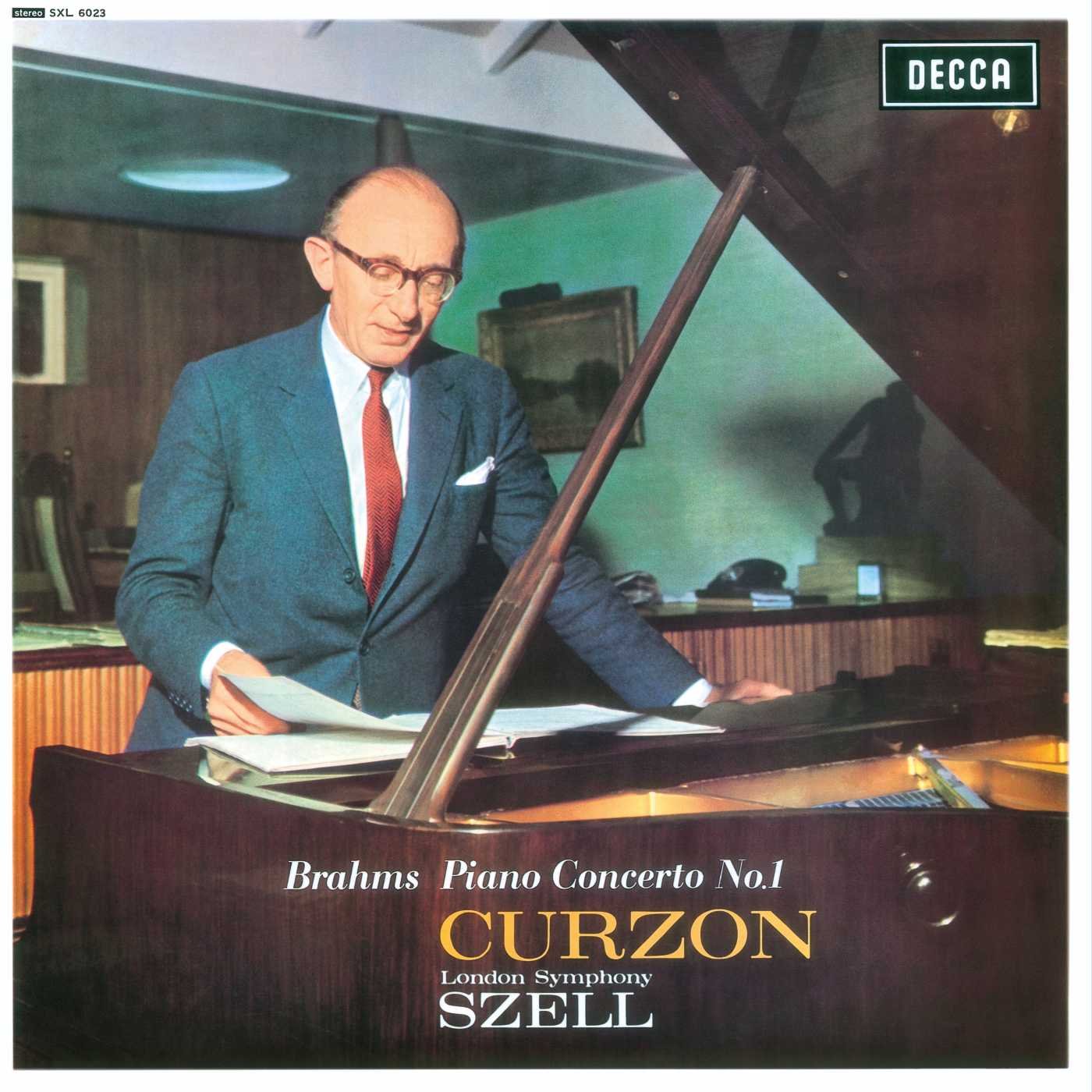 SIR CLIFFORD CURZON, LONDON SYMPHONY ORCHESTRA, GEORGE SZELL-BRAHMS: PIANO CONCERTO NO.1 IN D MINOR