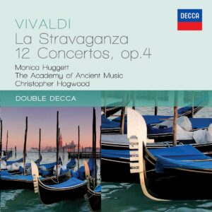 MONICA HUGGETT, THE ACADEMY OF ANCIENT MUSIC, CHRISTOPHER HOGWOOD-VIVALDI: LA STRAVAGANZA - 12 CONCERTOS OP.4
