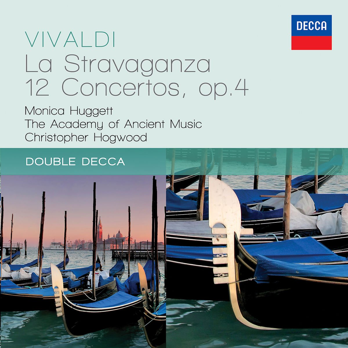 MONICA HUGGETT, THE ACADEMY OF ANCIENT MUSIC, CHRISTOPHER HOGWOOD-VIVALDI: LA STRAVAGANZA - 12 CONCERTOS OP.4