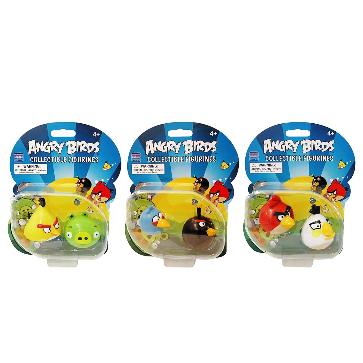 ANGRY BIRDS 2 FIGURE PACK (BLUE+BLACK)