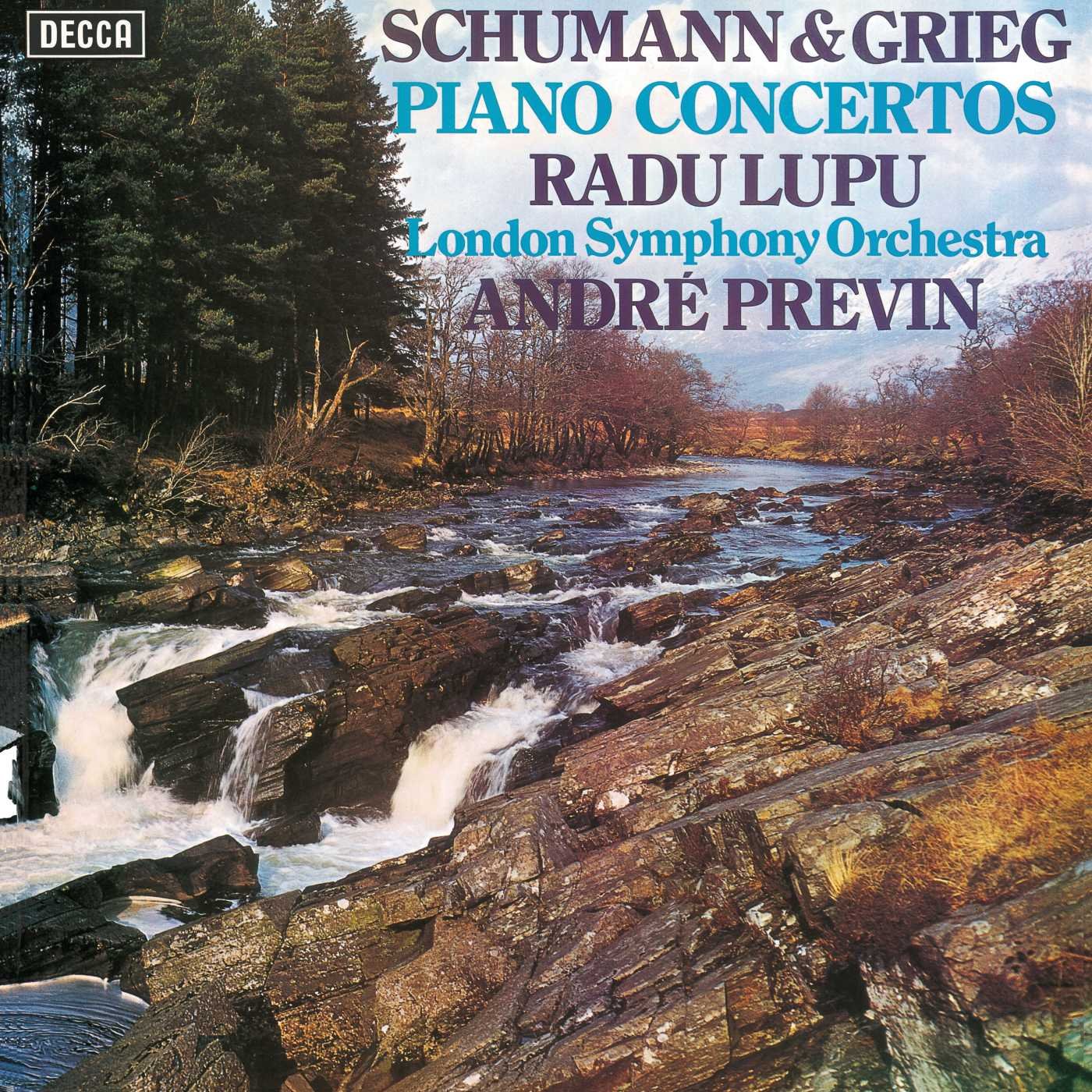 RADU LUPU, LONDON SYMPHONY ORCHESTRA, ANDRÉ PREVIN-SCHUMANN & GRIEG PIANO CONCERTOS