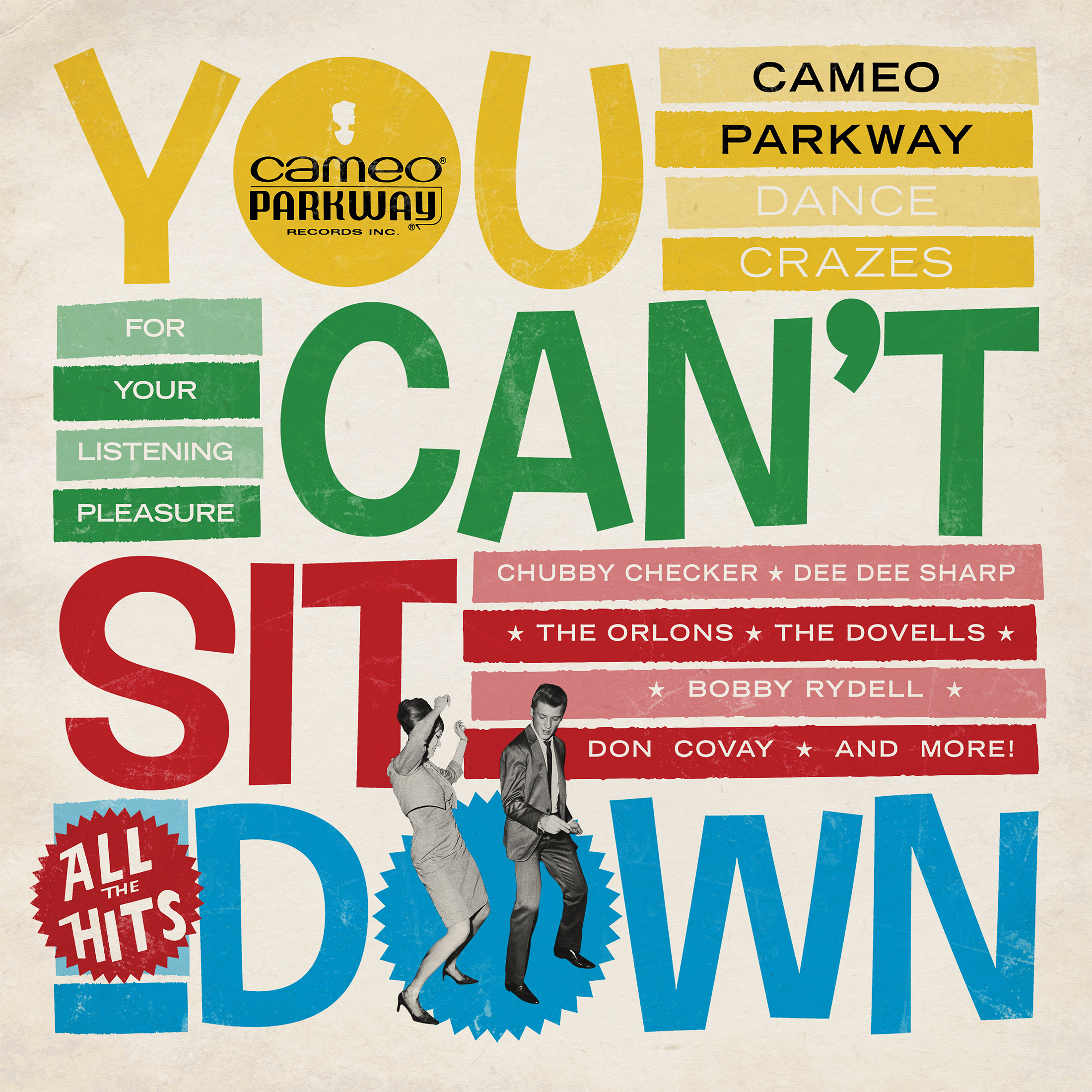 VARIOUS ARTISTS-YOU CAN´T SIT DOWN: CAMEO PARKWAY DANCE CRAZES (1958-1964) (RSD 2021)