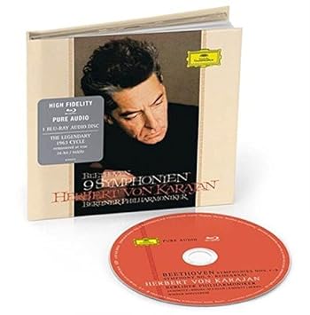 BERLINER PHILHARMONIKER, HERBERT VON KARAJAN-BEETHOVEN: 9 SYMPHONIES BLU-RAY AUDIO