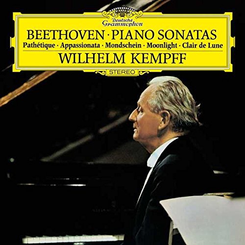 WILHELM KEMPFF-BEETHOVEN: PIANO SONATA NO.8 IN C MINOR, OP.13 -"PATHÉTIQUE"; PIANO SONATA NO.14 IN C SHARP MINOR, OP.27 NO.2 -"MOONLIGHT"; PIANO SONATA NO.23 IN F MINOR, OP.57 -"APPASSIONATA"