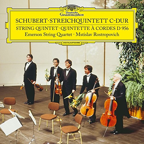 EMERSON STRING QUARTET, MSTISLAV ROSTROPOVICH-SCHUBERT: STRING QUINTET IN C MAJOR, D.956