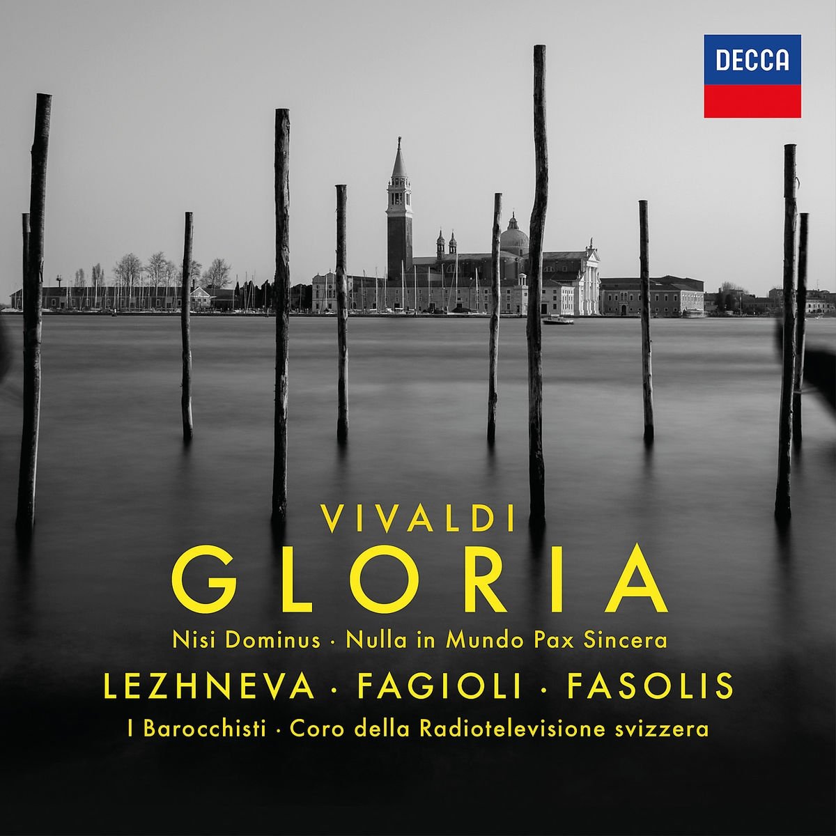 JULIA LEZHNEVA, FRANCO FAGIOLI, CORO DELLA RADIOTELEVISIONE SVIZZERA, I BAROCCHISTI, DIEGO FASOLIS-VIVALDI: GLORIA, RV 589