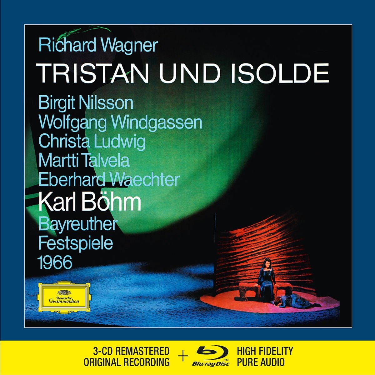 BIRGIT NILSSON, CHRISTA LUDWIG, PETER SCHREIER, WOLFGANG WINDGASSEN-WAGNER: TRISTAN UND ISOLDE (CD + BR AUDIO)