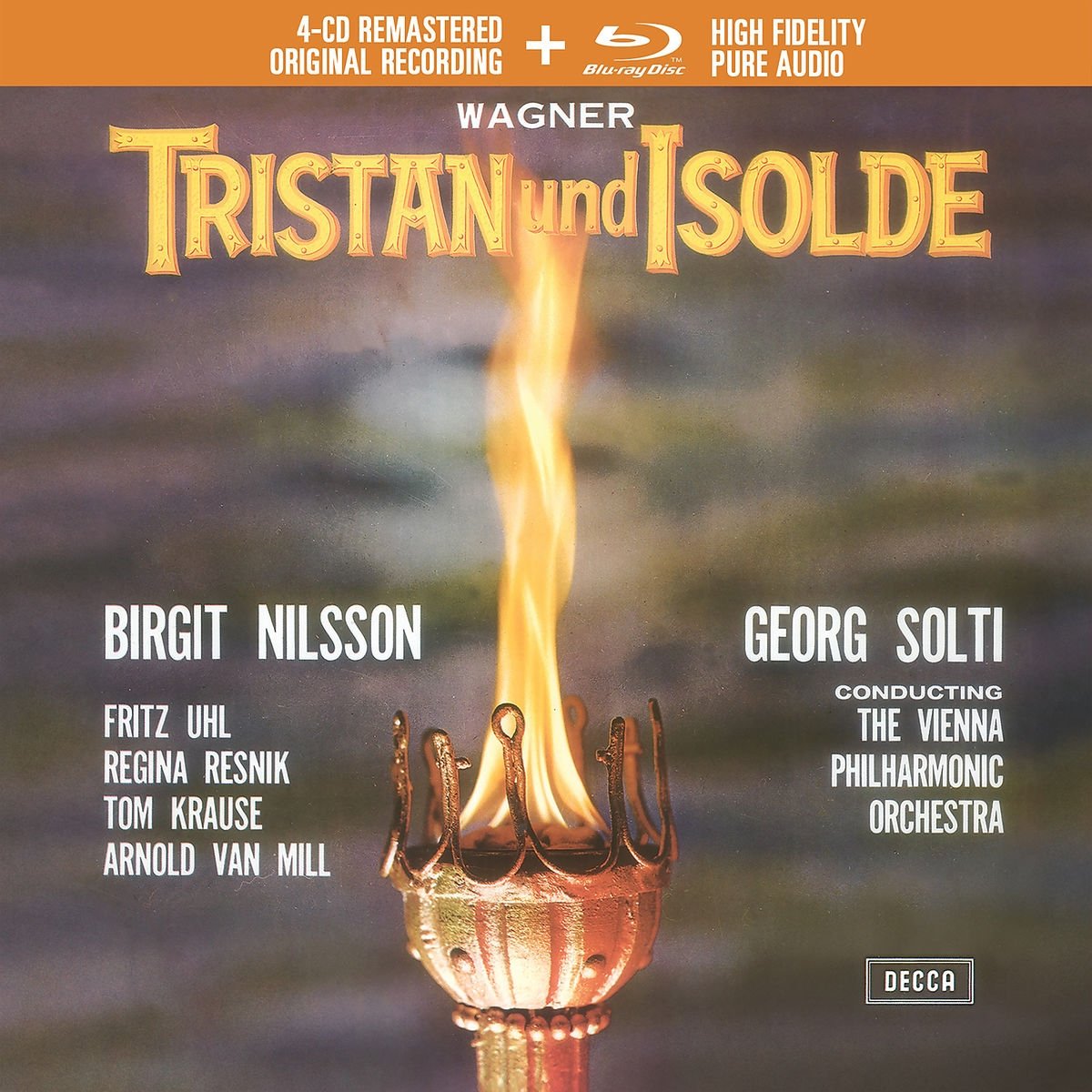 WIENER PHILHARMONIKER, SIR GEORG SOLTI, BIRGIT NILSSON, FRITZ UHL, ARNOLD VAN MILL, TOM KRAUSE, REGINA RESNIK, SINGVEREIN DER GESELLSCHAFT DER MUSIKFREUNDE-WAGNER: TRISTAN UND ISOLDE