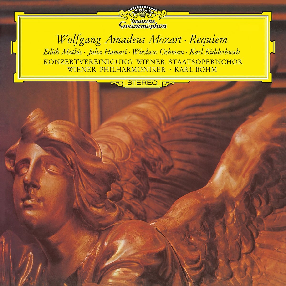 EDITH MATHIS, JULIA HAMARI, WIESLAW OCHMAN, KARL RIDDERBUSCH, WIENER PHILHARMONIKER, KARL BÖHM-MOZART: REQUIEM IN D MINOR, K.626