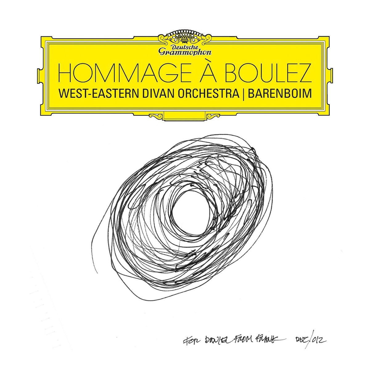 WEST-EASTERN DIVAN ORCHESTRA, DANIEL BARENBOIM-PIERRE BOULEZ TRIBUTE