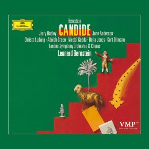 JUNE ANDERSON, DELLA JONES, CHRISTA LUDWIG, JERRY HADLEY, KURT OLLMANN, ADOLPH GREEN, LONDON SYMPHONY ORCHESTRA, LEONARD BERNSTEIN-BERNSTEIN: CANDIDE