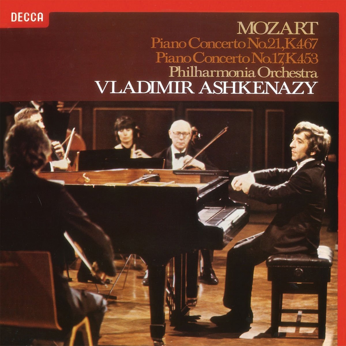 VLADIMIR ASHKENAZY, PHILHARMONIA ORCHESTRA-MOZART: PIANO CONCERTOS NOS.17 & 21