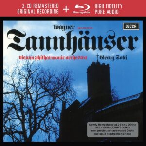 RENÉ KOLLO, HANS SOTIN, HELGA DERNESCH, VICTOR BRAUN, WERNER HOLLWEG, WIENER STAATSOPERNCHOR, WIENER PHILHARMONIKER, SIR GEORG SOLTI-WAGNER: TANNHÄUSER