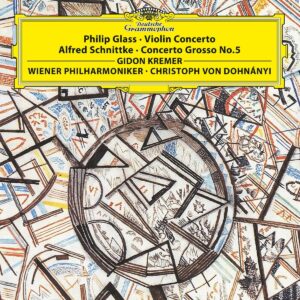 GIDON KREMER, RAINER KEUSCHNIG, WIENER PHILHARMONIKER, CHRISTOPH VON DOHNANYI-GLASS: VIOLIN CONCERTO / SCHNITTKE: CONCERTO GROSSO
