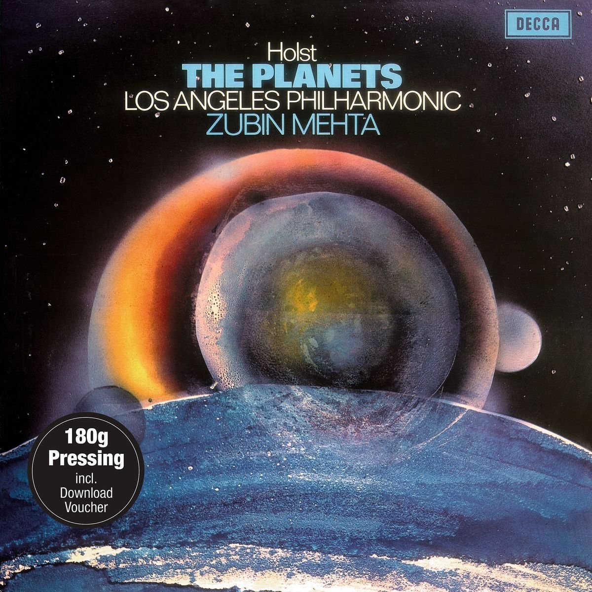LOS ANGELES PHILHARMONIC, ZUBIN MEHTA-HOLST: THE PLANETS