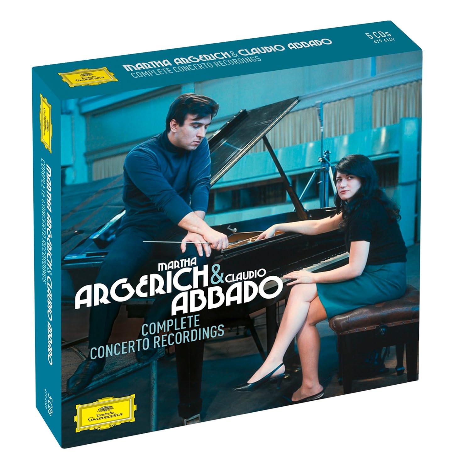 MARTHA ARGERICH, CLAUDIO ABBADO-THE COMPLETE CONCERTO RECORDINGS